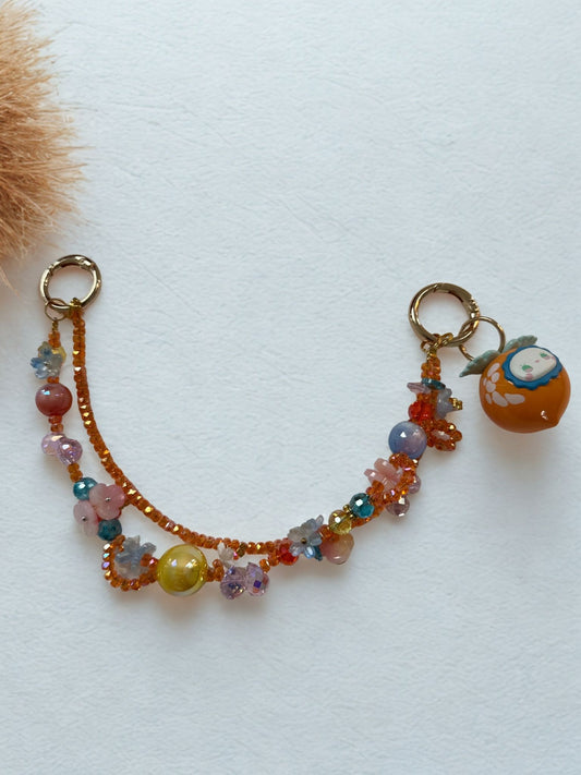 Pop Culture Bag Charms- Tangerine Baby