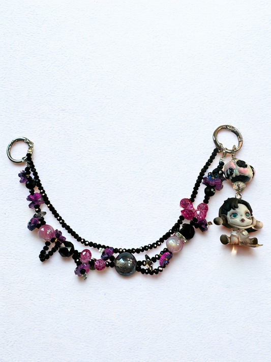 Pop Culture Bag Charms- Skull Baby Ink